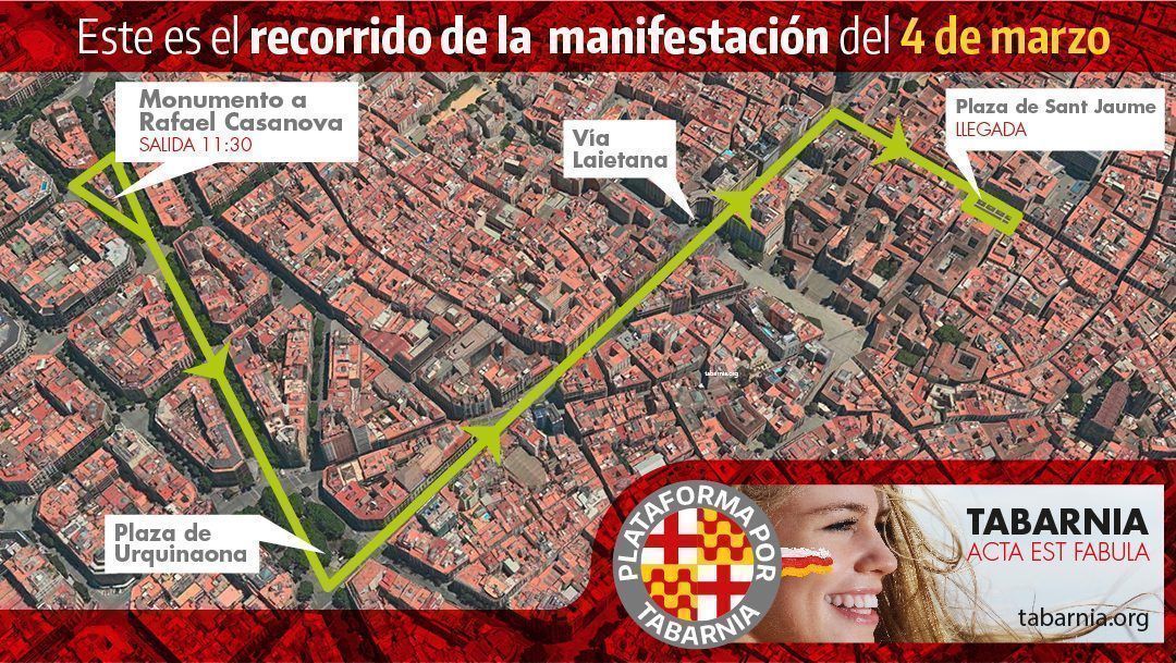 Recorrido Manifestación del 4M
