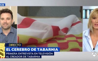El creador de Tabarnia, Daniel de la Fuente, aparece por primera vez en televisión