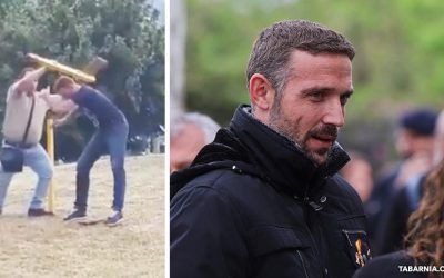 Un tabarnés es insultado, empujado y amenazado por independentistas
