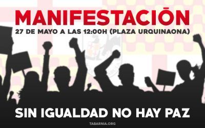 Convocada una gran manifestación por la Igualdad y la Paz